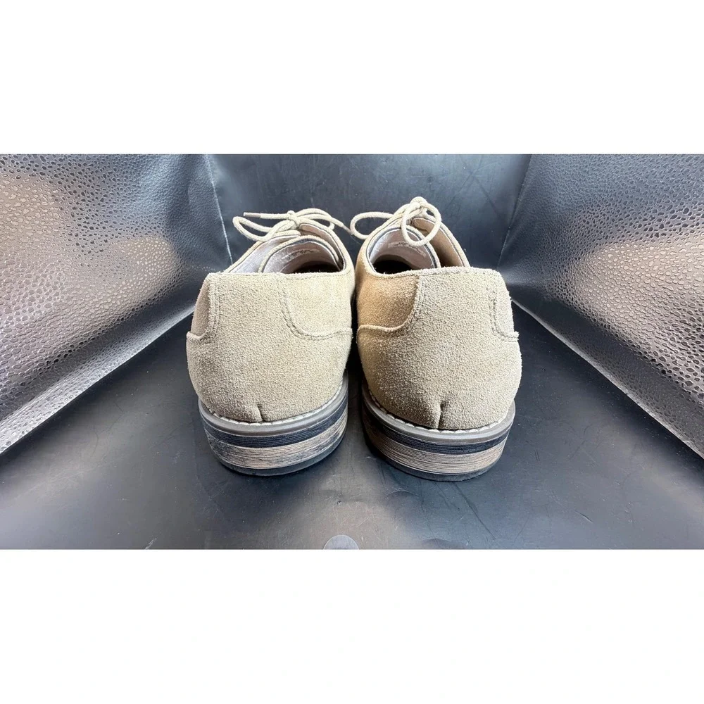 Bruno Marc Mens Urban-08 Tan Suede Oxford Dress Shoes Size‎ 12 Lace Up Casual